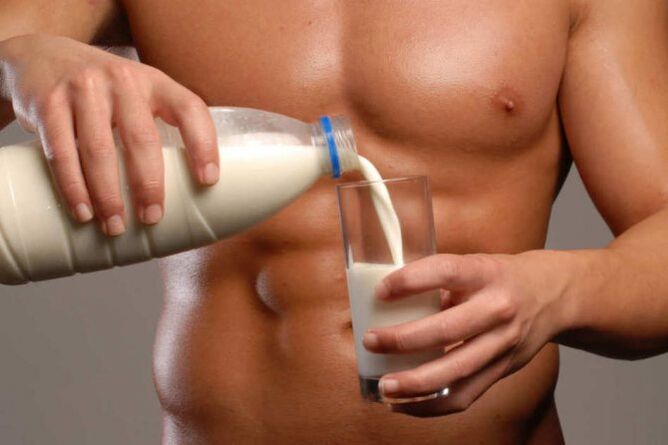 Leche para la potencia